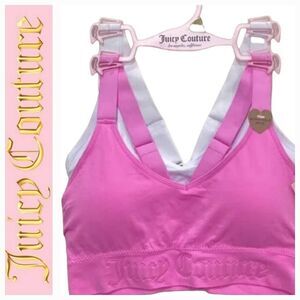 Juicy Couture 2-PK Logo Band Sports Bra